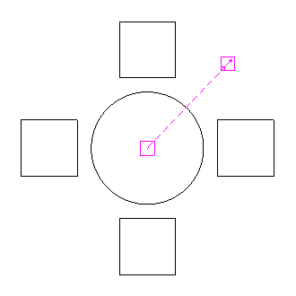 Screenshot: This is what your object looks like with a Control Point added.