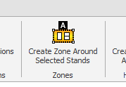 Screenshot: Note: This button will only appear if you have stands selected.