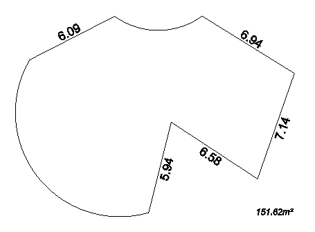 Screenshot: The polyline(s) will now be converted to a stand(s), adding the dimensions as necessary.