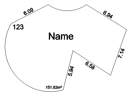 Screenshot: All you need to do now is add your stand number and name and position the text as required