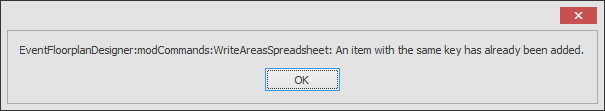 Screenshot: The below message may be different at the end of the message but the 'CDLSystem:Commands:D