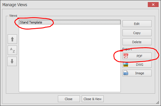 Screenshot: A dialog will now appear asking where you want to save the PDF, select a convenient locati