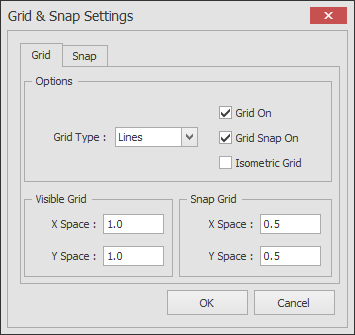 Screenshot: The settings shown below are recommended for most floorplans but you can change them as re