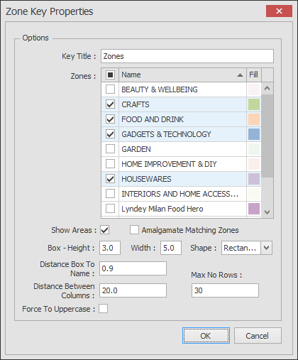 Screenshot: The below dialog box will now appear. See below for an explanation of each option availabl