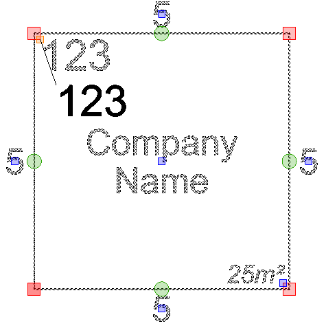Screenshot: TIP: If your text is moving freely but you want to keep the text straight and inline, pres