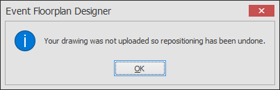 Screenshot: After clicking OK to the above message a series of messages will now appear during the upl