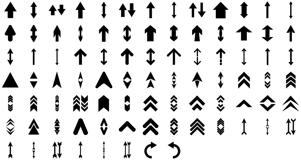 Screenshot: Arrows - Standard
