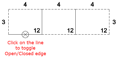 Screenshot: Now just hover your mouse cursor over the middle of a Stand Line and a little circle with