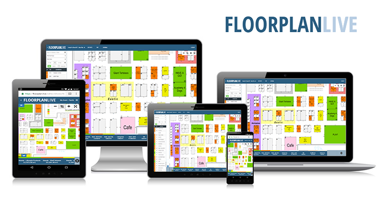 Screenshot: *Floorplan Live is owned and managed by Eventex Solutions Ltd