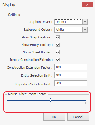 Screenshot: TIP: If you have a wheel mouse you can double-click this to initiate the Zoom Extents zoom